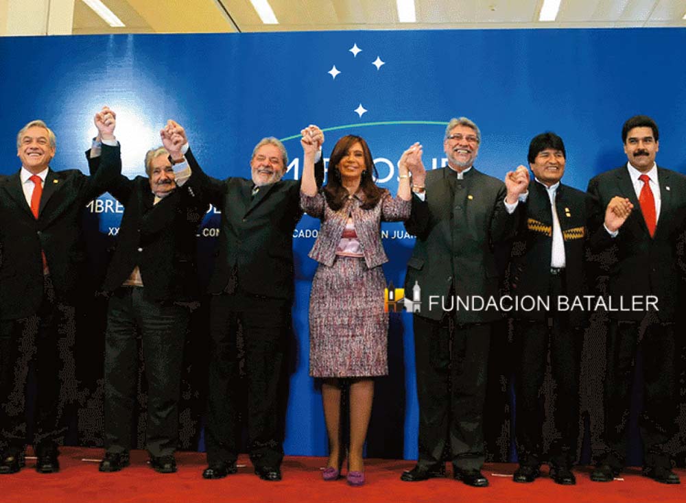 Cuando el Mercosur sesionó en San Juan