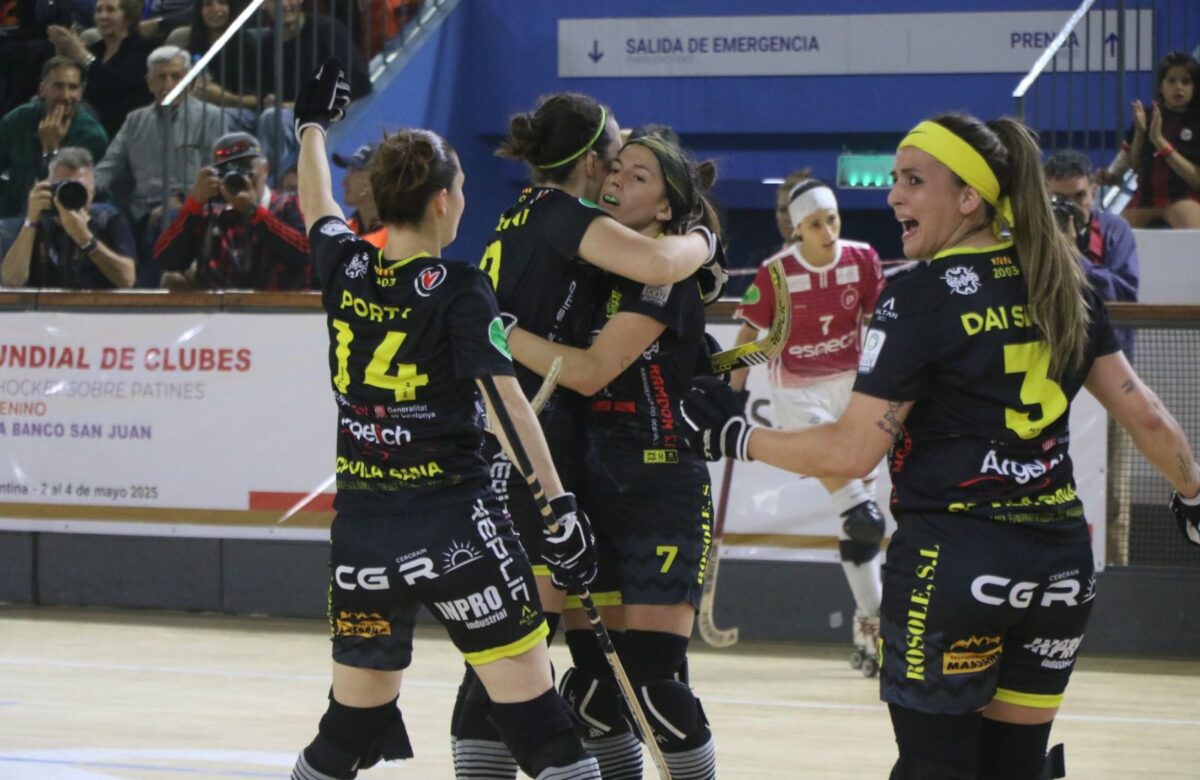 Hockey Sobre Patines: CP Vila Sana, campeón del Mundial de Clubes Femenino en un Aldo Cantoni repleto