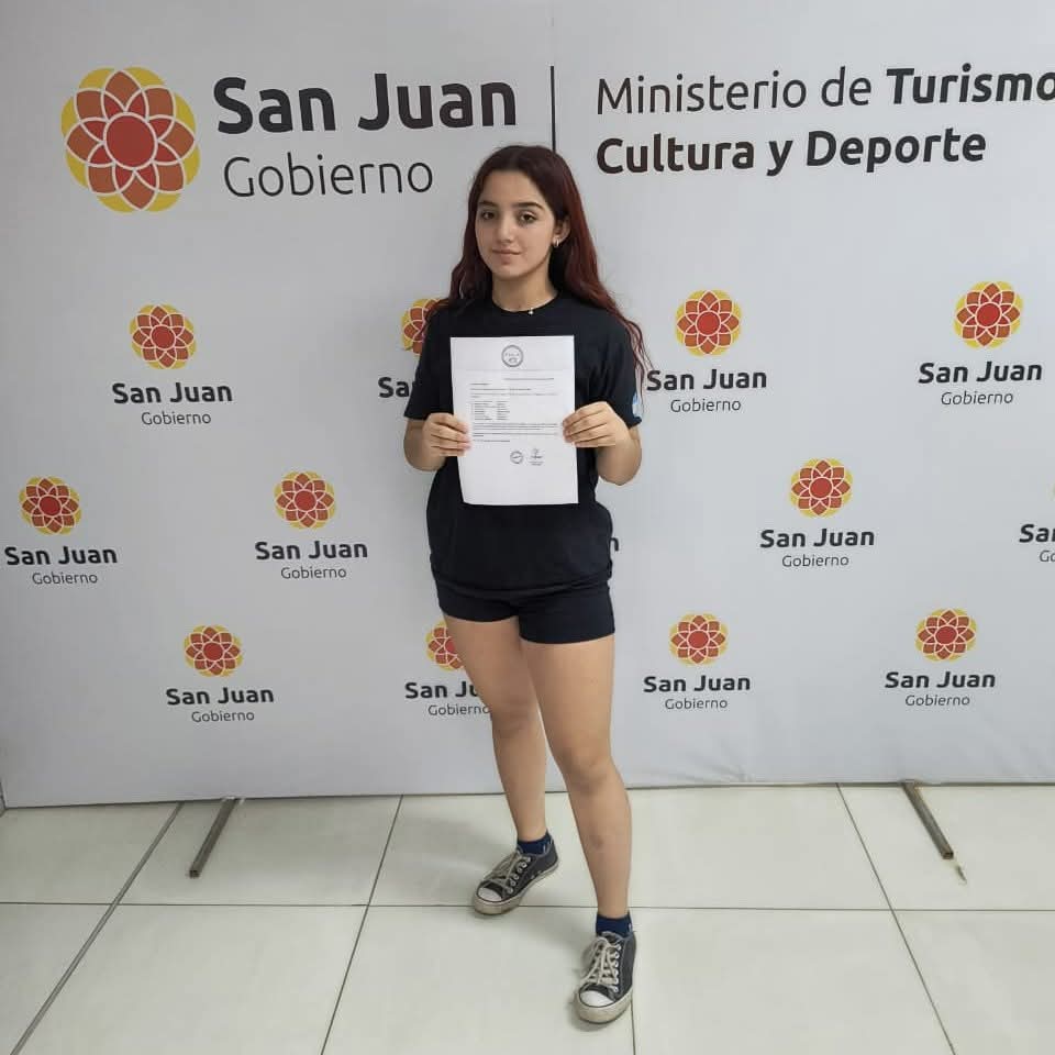 Anabella Valle, la sanjuanina que representará a la Argentina en el Panamericano U17 de Lucha en Brasil