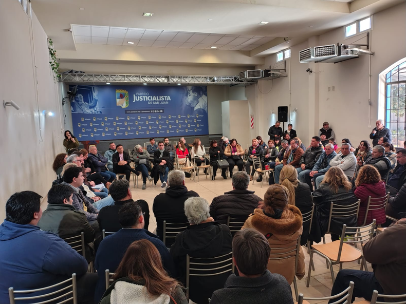 El PJ San Juan decidió que en Julio lanzará a sus candidatos para las legislativas