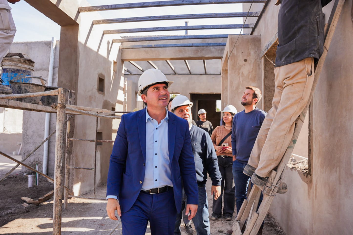 El nuevo edificio de la EPET N°4 alcanzó el 40 % de ejecución, con una inversión de $460 millones