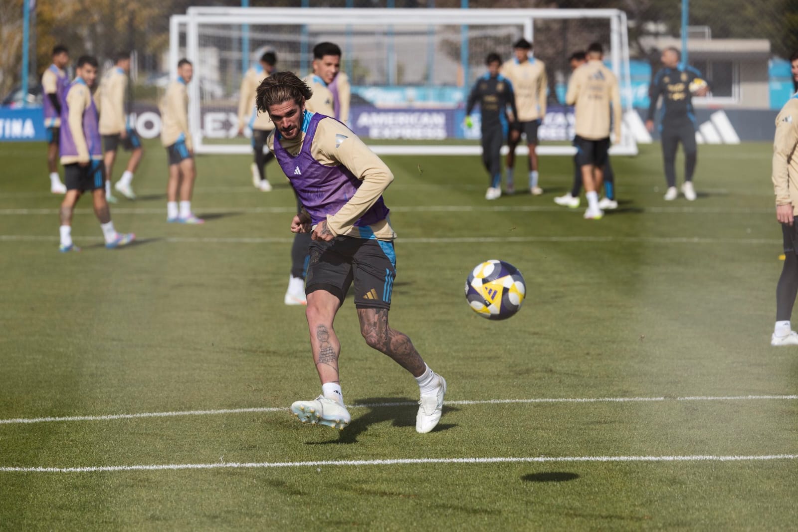 Eliminatorias: Primer entrenamiento de cara al partido con Chile