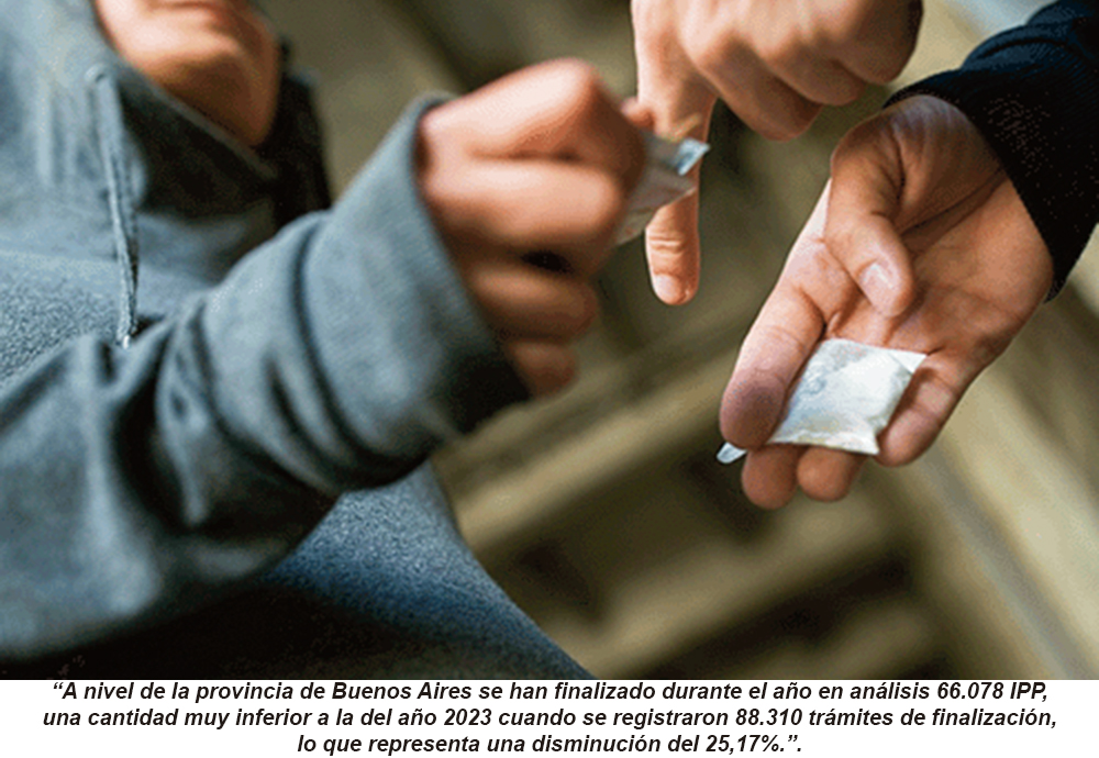 Nuevo informe sobre estado de la persecución judicial del narcomenudeo en la Provincia de Buenos Aires