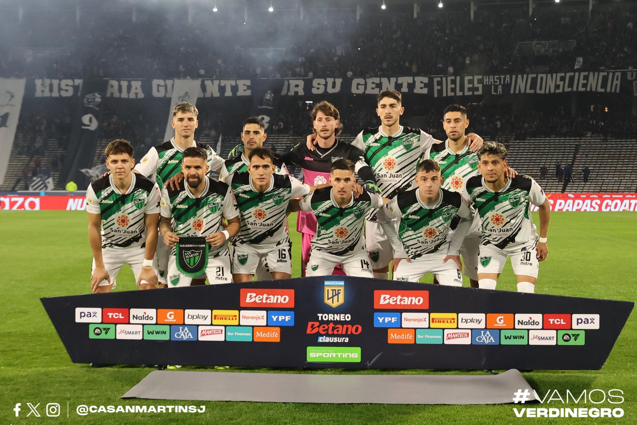 San Martín y un empate que suma
