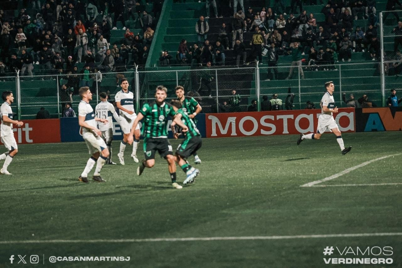 San Martín después de la victoria con Gimnasia ya piensa en River