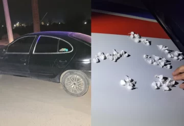 En un operativo, la policía detuvo a un dealer con más de 50 envoltorios de cocaína y agredió a los efectivos