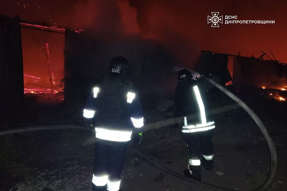 Rusia lanzó un nuevo ataque con drones contra la región de Dnipro en Ucrania: al menos dos muertos
