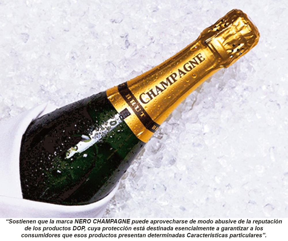 Champagne debidamente cuidado