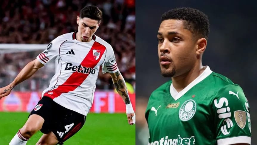 River de gran presente recibe a Palmeiras