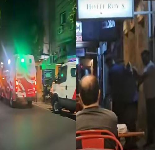 Un hombre amenzó con tirarse de la terraza de hotel céntrico