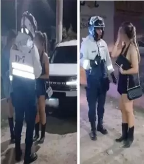 Luciana Caparrós, intentó evadir control y se negó a test de alcoholemia