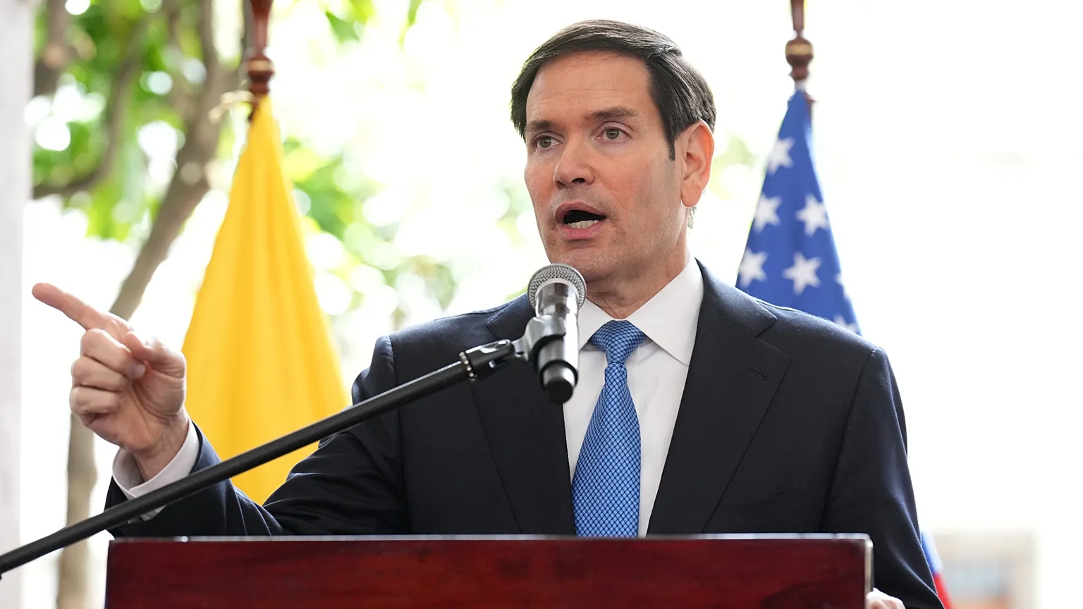 Marco Rubio está en Israel para respaldar el alto el fuego en Gaza y el plan de paz de Trump