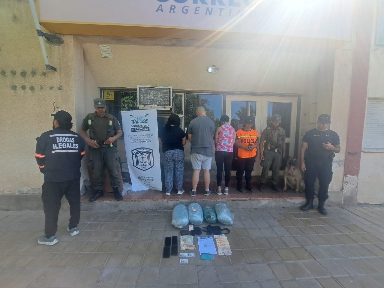 Desbarataron una banda narco en San Juan
