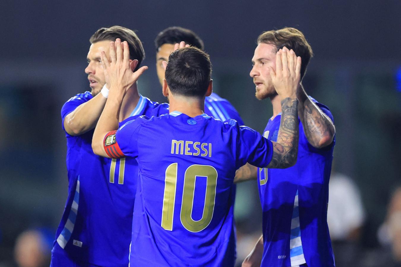 Argentina goleó a Puerto Rico