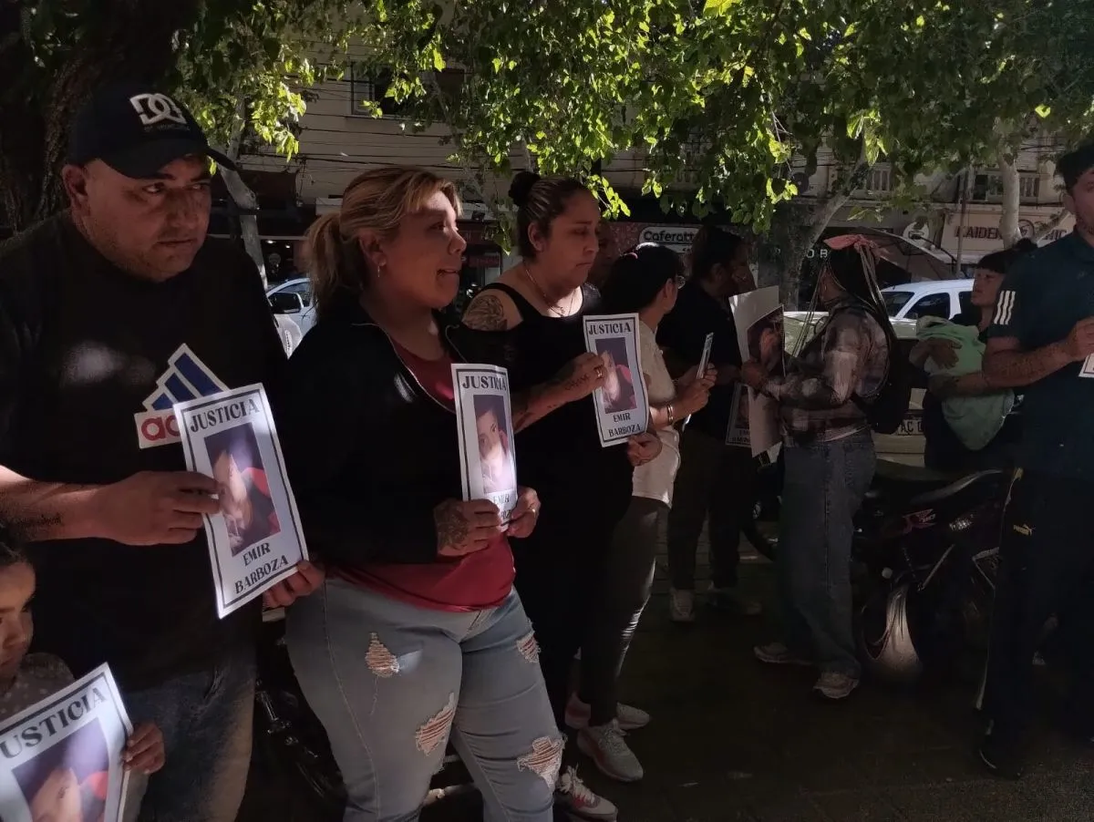 Dolor y pedido de justicia por Emir: “Quiero justicia por mi hijo, es lo único”