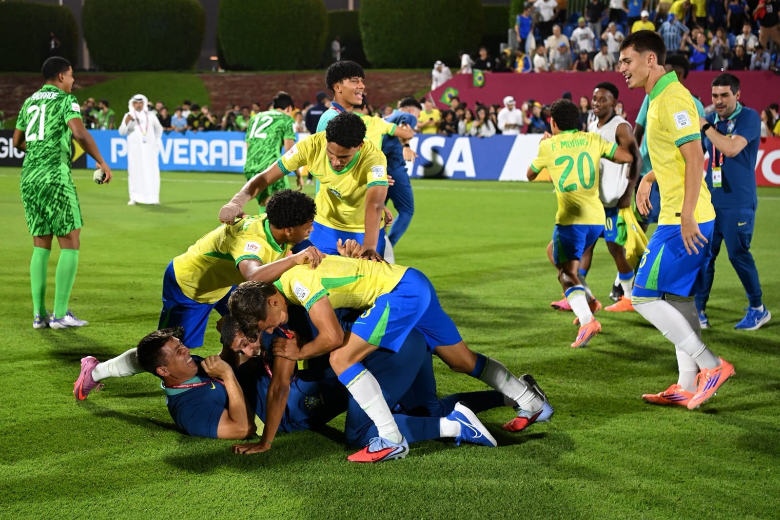 Mundial Sub-17: Brasil, Italia y Portugal los candidatos avanzaron a cuartos de final