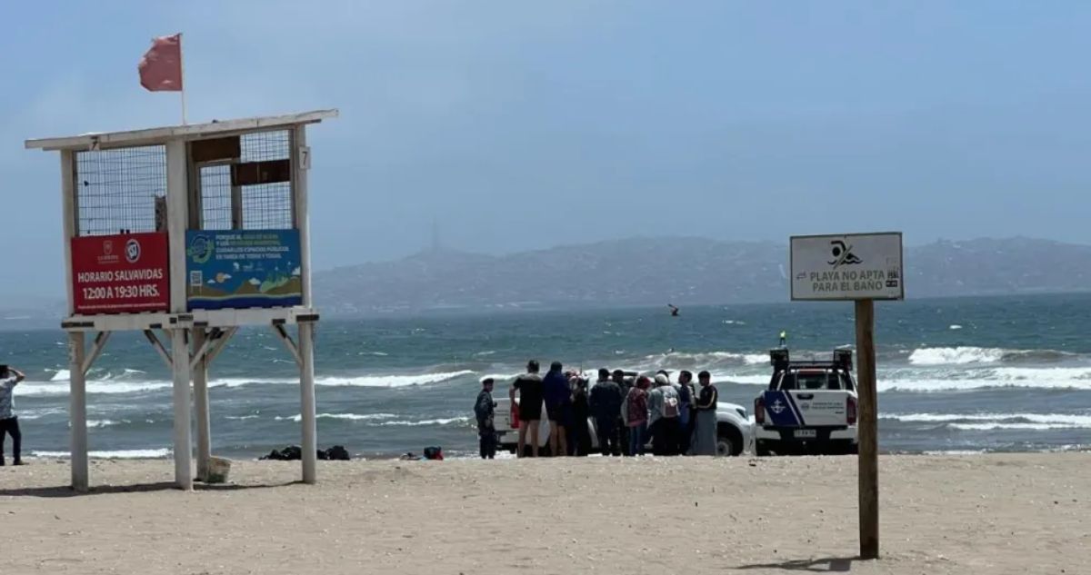 Una familia sanjuanina fue arrastrada por el mar en Chile y debieron rescatarla: un joven sigue desaparecido