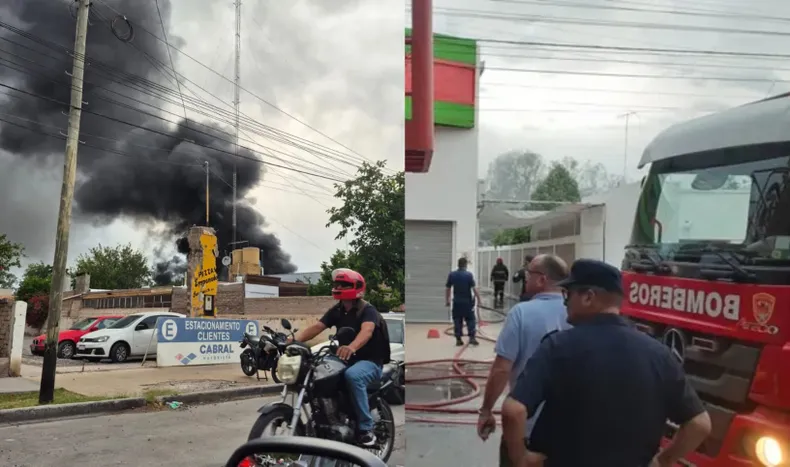 Tras el voraz incendio en una fábrica textil de Rivadavia, aseguran que las pérdidas son totales y millonarias