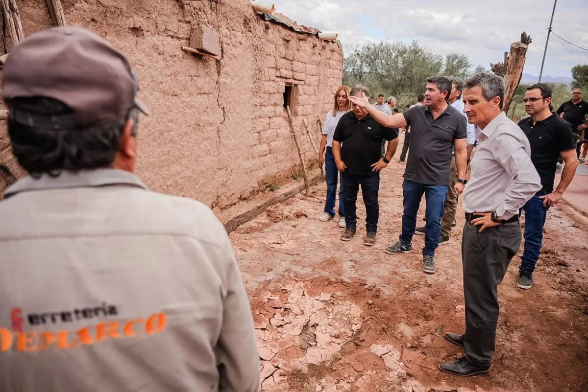 San Juan recibió $2.000 millones de Nación por la emergencia climática de marzo