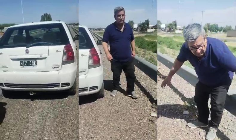 Personal policial advirtió que un hombre zigzagueaba mientras manejaba, lo frenó y lo descubrió borracho