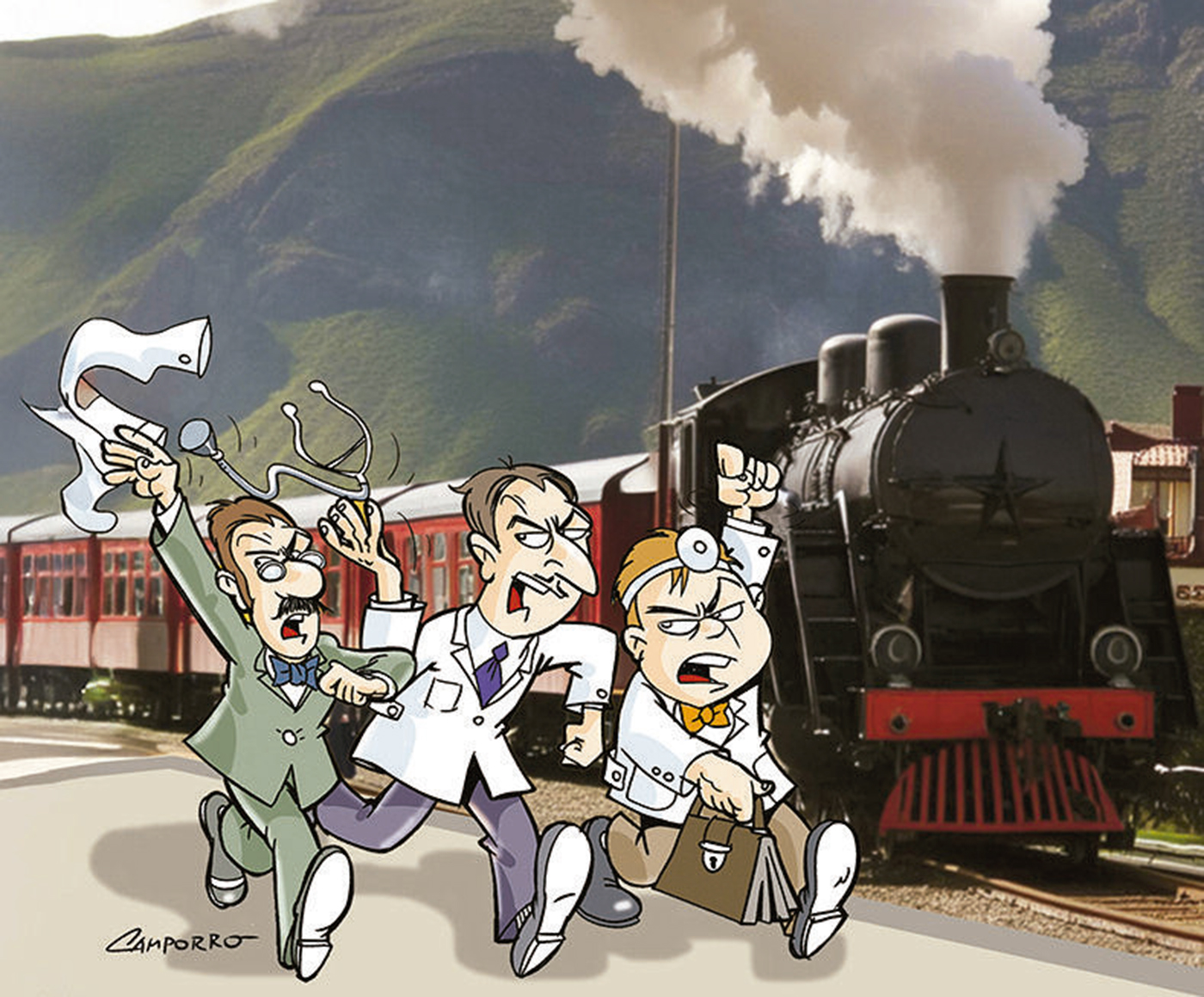 Cuando San Juan se quedó sin médicos