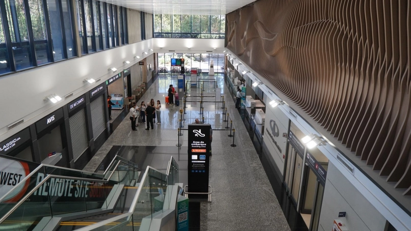 Tras años de retraso, inauguraron obras en el Aeropuerto Domingo F. Sarmiento y se habilitó el ala internacional