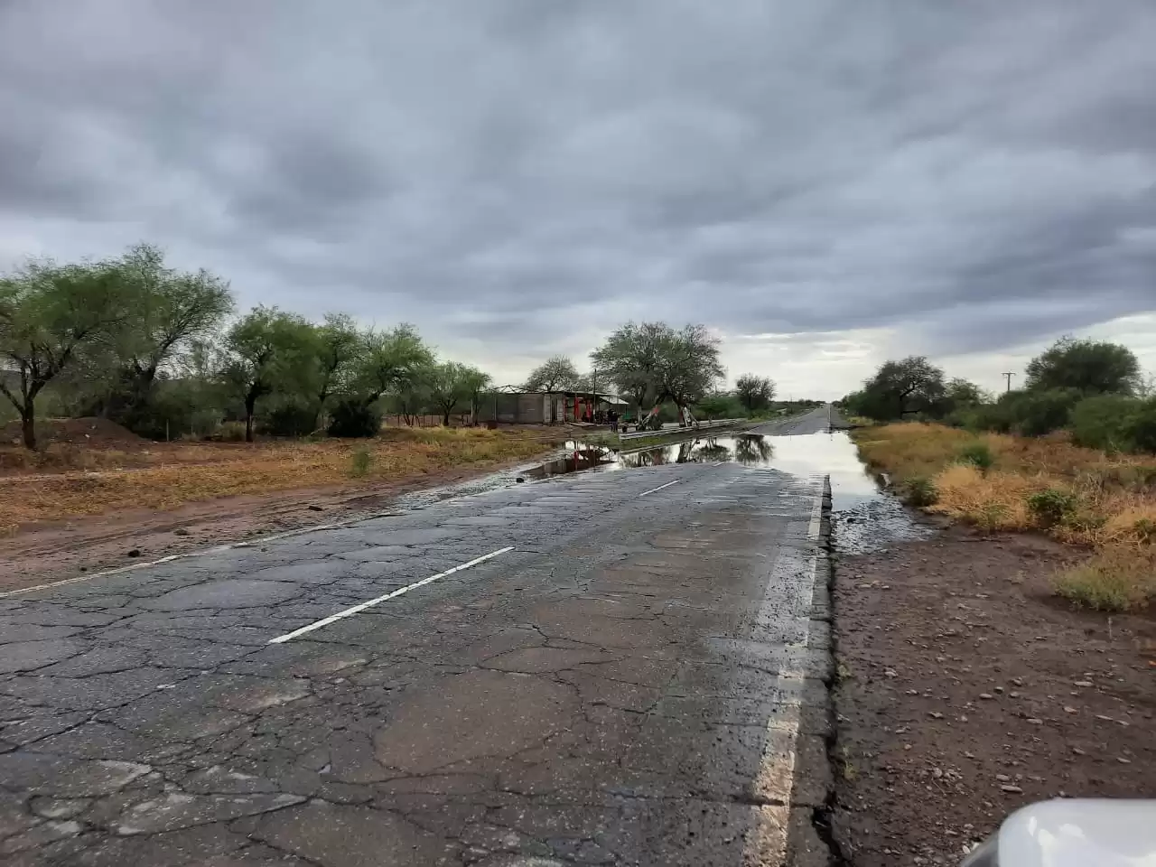 Vialidad nacional confirmó que aún hay rutas intransitables tras las intensas lluvias en San Juan
