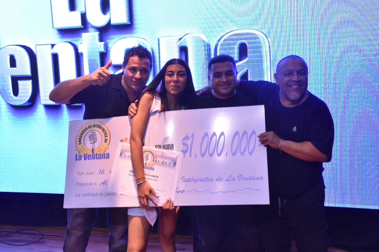 El Concurso de Intérpretes 2025 tiene a su gran ganadora: Milena Villavicencio