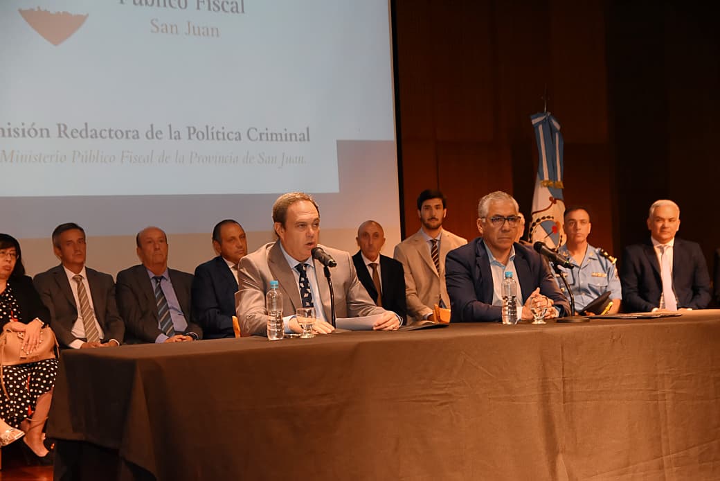 San Juan avanza hacia una política criminal unificada: presentaron la comisión redactora del Ministerio Público Fiscal