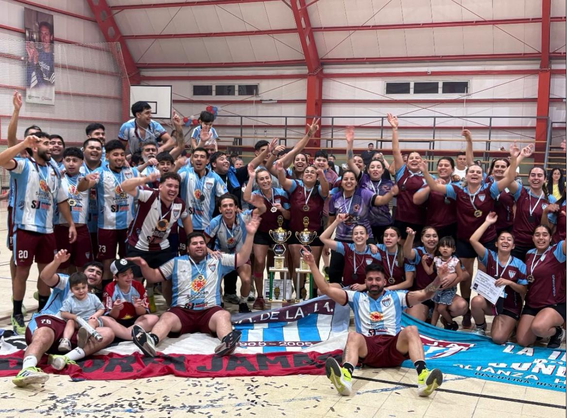 Alianza campeón en ambas ramas del handball