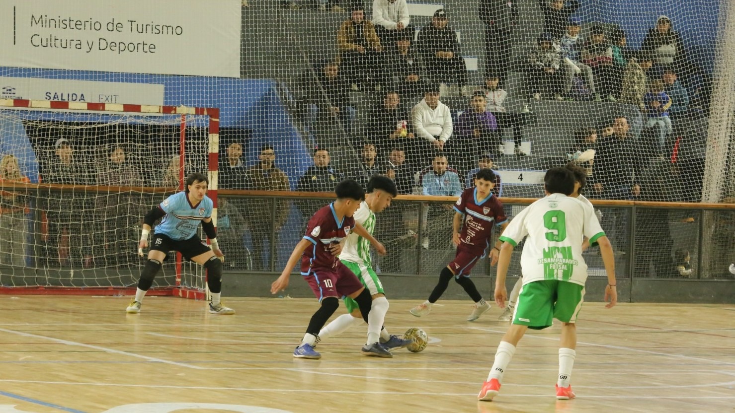 El estadio Aldo Cantoni recibe a las finales del futsal masculino