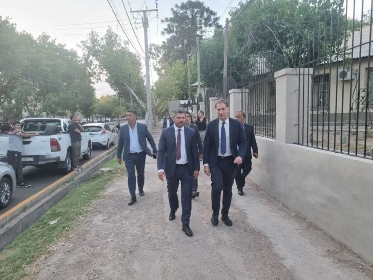 Santilli visitó San Juan y mantuvo una extensa reunión con Orrego para avanzar en reformas nacionales