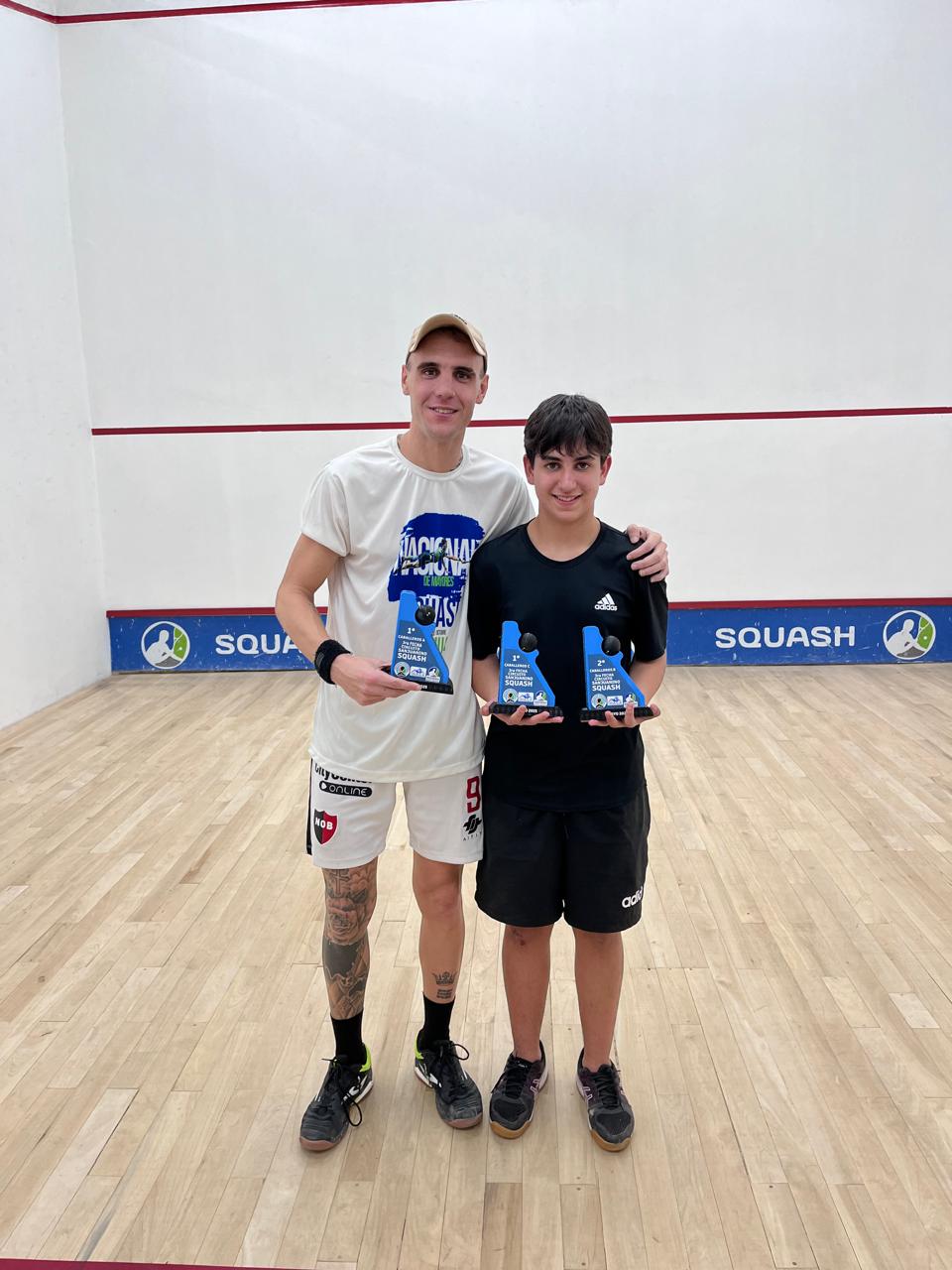 De San Juan a Sudamérica: Lucas Silva, el niño prodigio que llevará el squash sanjuanino a Paraguay