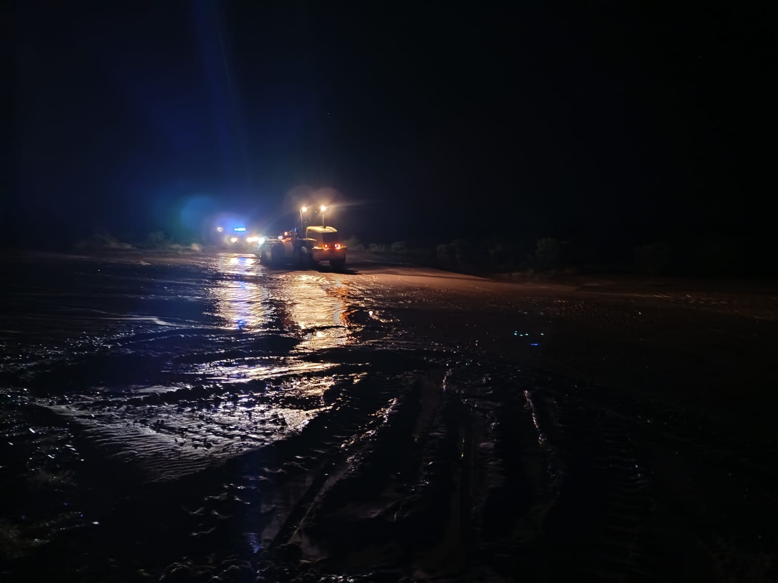 Las tormentas del domingo activaron operativo de emergencia y cortaron dos rutas importantes en el sur de San Juan