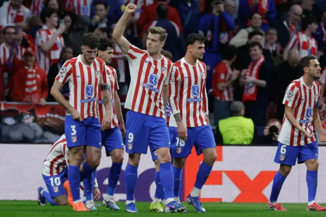 El Atlético Madrid goleó 4-1 al Brujas y se clasificó a los octavos de final de la Champions (VIDEO)