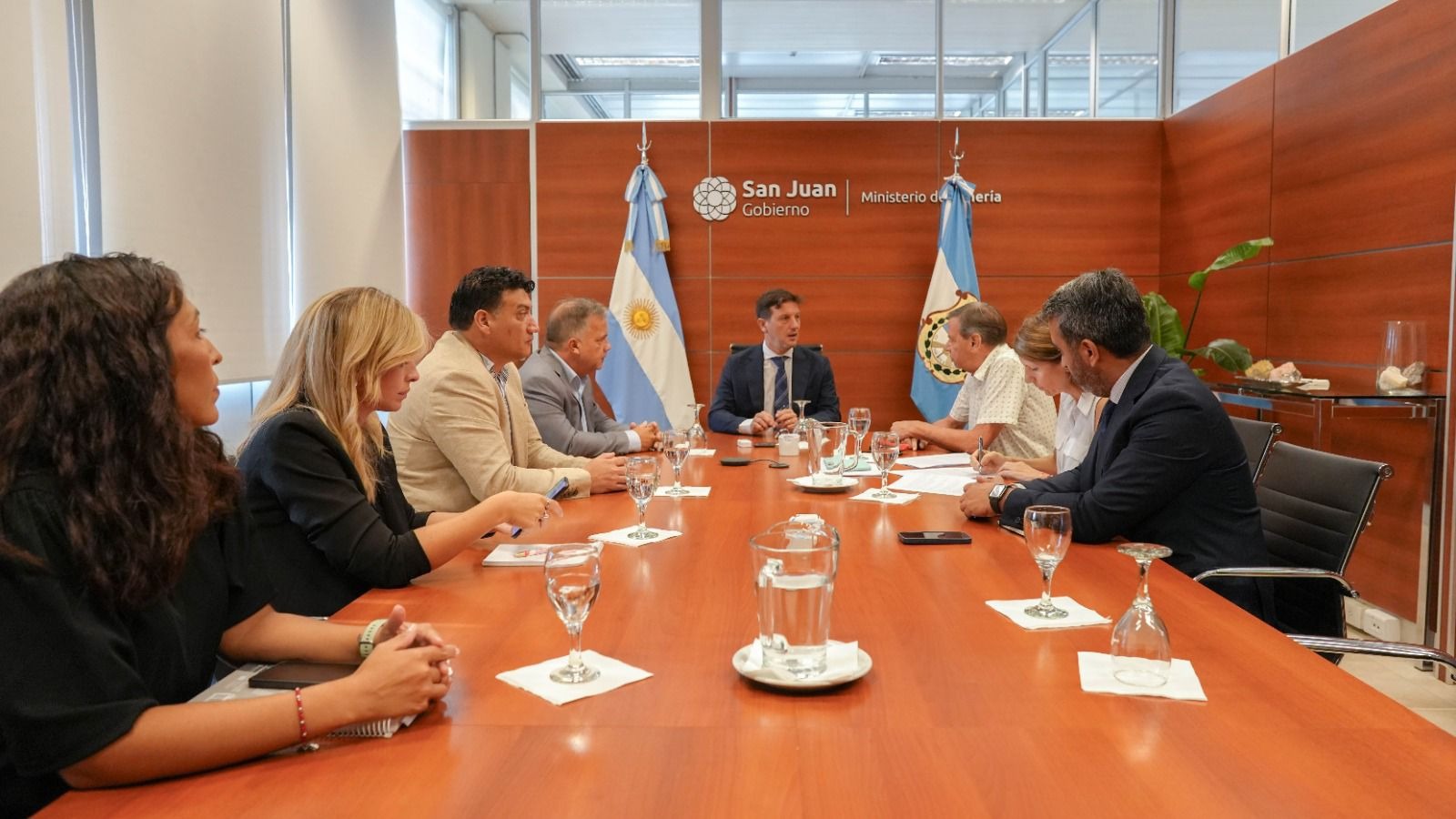 Avanza un acuerdo estratégico para optimizar el riego en Calingasta