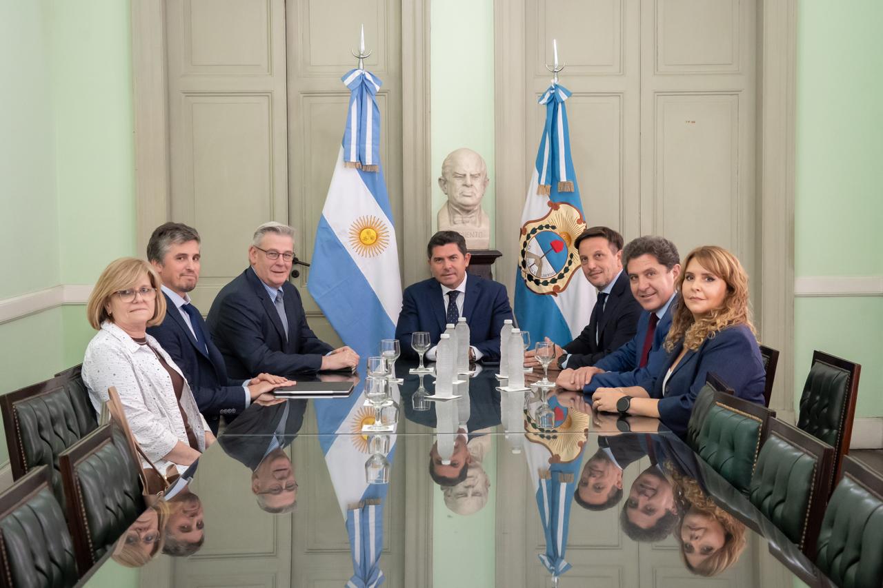 Reunión clave en Buenos Aires: Marcelo Orrego recibió a las máximas autoridades de la empresa Vicuña en Argentina