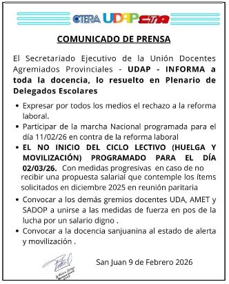 Plenario UDAP