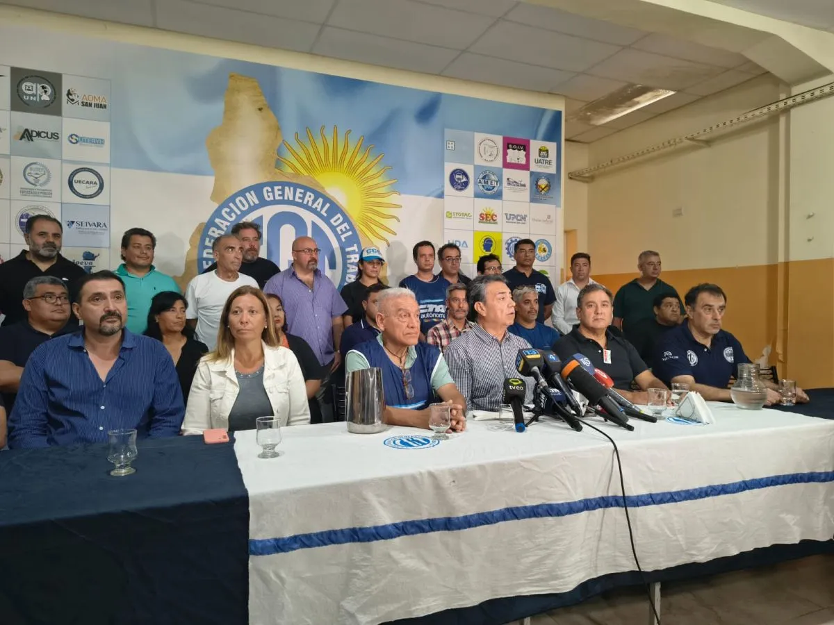 Fuerte adhesión al paro en San Juan: según la CGT, el acatamiento fue del 70%