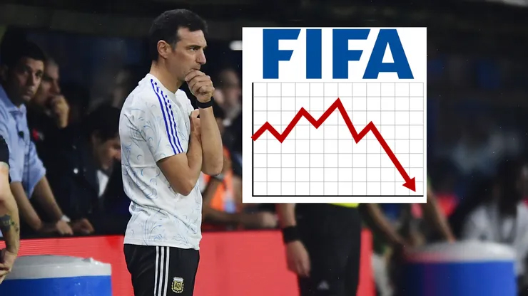 Argentina descenderá en el Ranking FIFA aunque le gane a Zambia