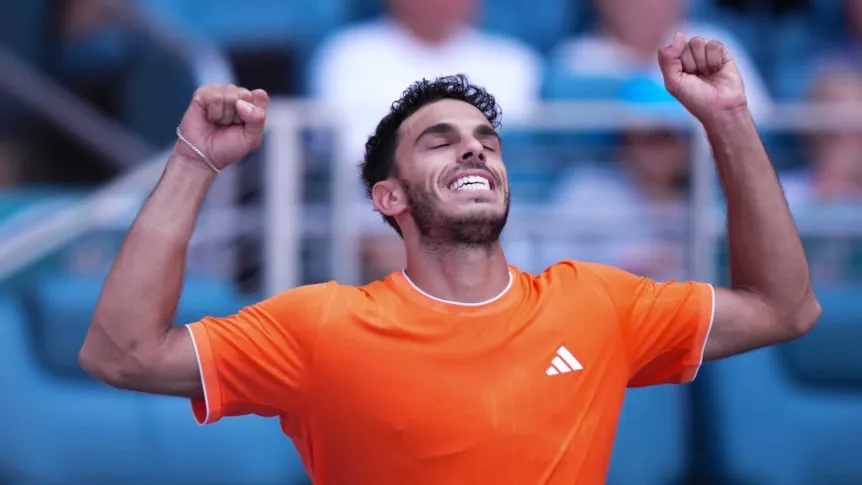 Resonante triunfo de Cerúndolo ante Medvedev en el Masters 1000 de Miami