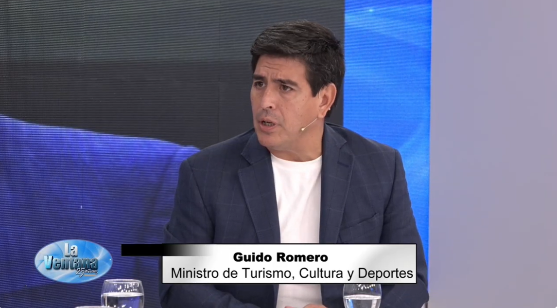 Romero en La Ventana: habló de la Fiesta del Sol, el turismo, los hoteles y la llegada de eventos deportivos a San Juan