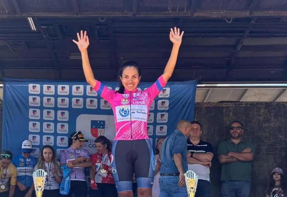La sanjuanina Maribel Aguirre se quedó                              con la Vuelta a San Juan Damas 2026