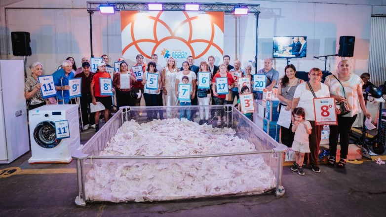 Se realizó el primer sorteo de cupones no premiados 2026 con la participación de 450 sanjuaninos