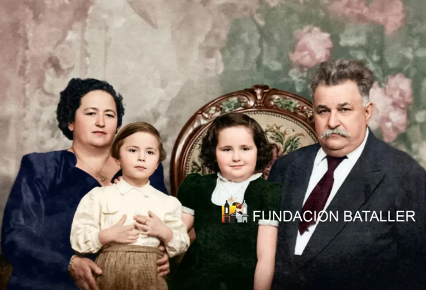 La familia Cantoni-Cibeira