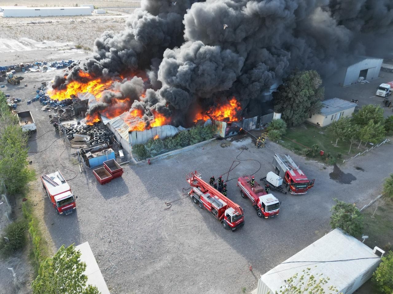 Incendio en planta de residuos de Chimbas: el municipio pidió informes claves y analizan posibles consecuencias ambientales
