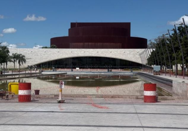 Optimizan uso del agua de la fuente del Teatro del Bicentenario