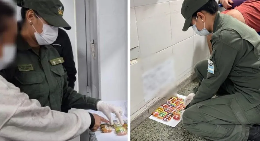 Detienen a un hombre que transportaba más de un kilo de cocaína ingerida en un colectivo