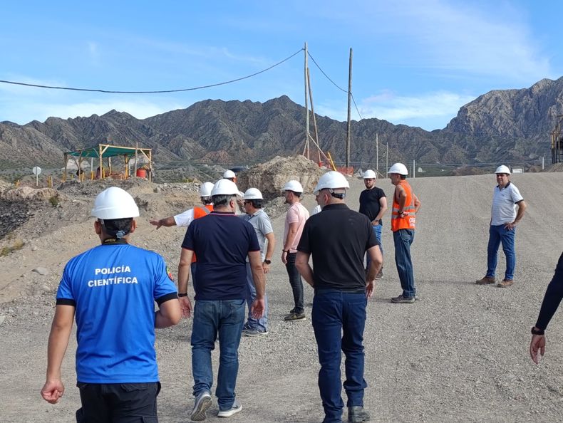 Inspección clave: Fiscalía recorrió la traza del Acueducto Gran Tulum