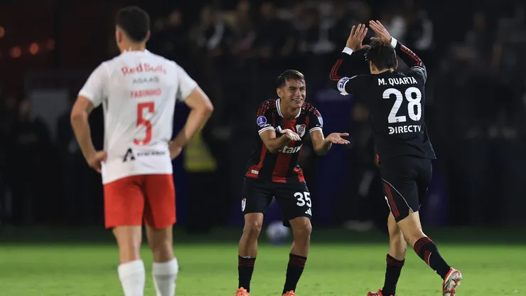 Beltrán y Martínez Quarta le dieron la victoria a River para liderar su grupo en la Copa Sudamericana (VIDEO)